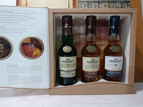 Box glenlivet tasting - box,