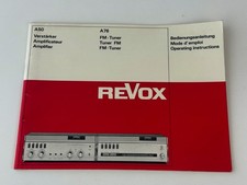 Revox A76 + A50 Operating