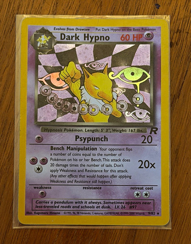 Pokémon tcg dark - pokémon, 9/82