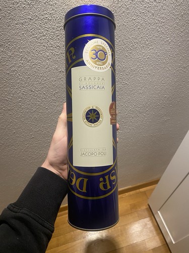 Scatola grappa sassicaia vuota - grappa,