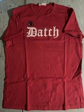 DATCH SHIRT RED JERSEY TRIKOT TEE Size Small S ITALY MODA MAGLIA UOMO ROSSA MEN