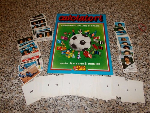 Album calciatori 1985 1986 - calciatori,