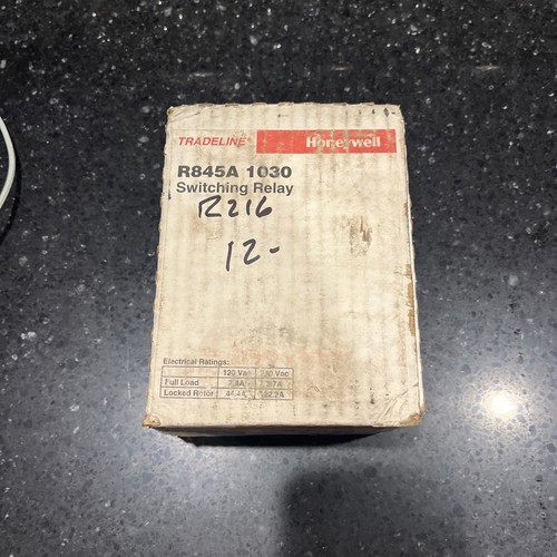 Honeywell r845a1030 dpst - honeywell, relè