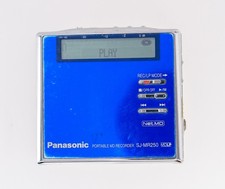 Panasonic SJ-MR250 Blue NetMD MiniDisc Recorder [DEMO / RIPRODUCI]