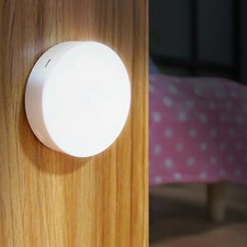 3Pz X Luce Notturna Sensore rilevatore movimento Luci Armadio USB Ricaricabile 