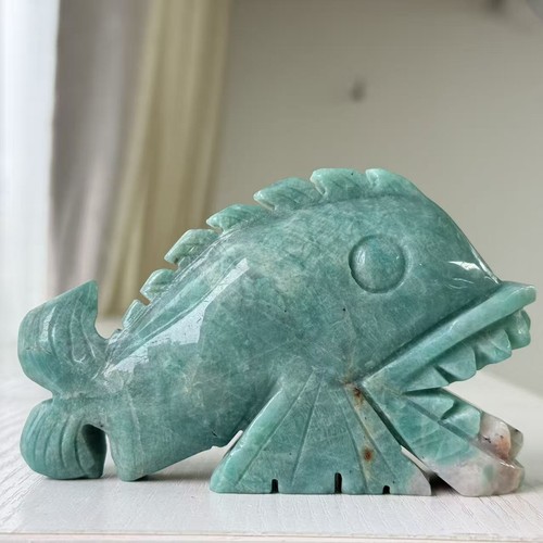 Scultura pesce piranha