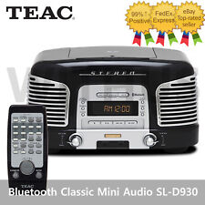 TEAC SL-D930 2.1 ch CD Bluetooth Sound System Classic Mini Audio Nero AC 220V