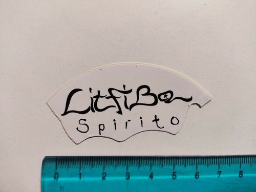 Adesivo litfiba spirito - litfiba,