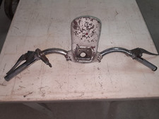 VESPA STRUZZO MANUBRIO STERZO e porta faro USATO DELL'EPOCA