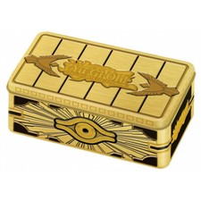 Box Vuoto in Metallo TIN SARCOFAGO D' ORO 2019 18,5 x 10 x 7 Cm YUGIOH