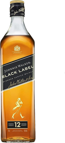 Black label anni blended - label, 12