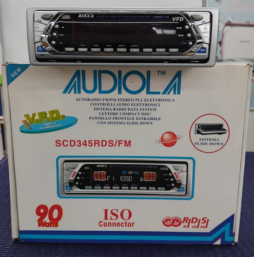 Audiola scd345rds autoradio - scd345rds/fm,