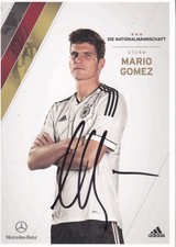 Autografo - Mario Gomez (DFB