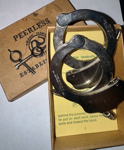 Manette polizia vintage nos - manette,