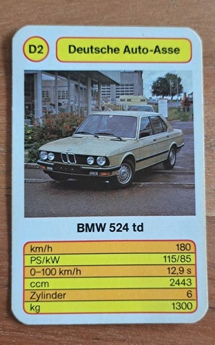 Bmw 524 deutsche - bmw, td