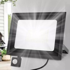 Faretto LED lampada da esterno con sensore di movimento proiettore lampada da parete 10W-100W