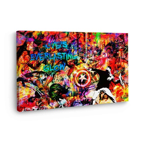 Quadro moderno stampa tela - stampa, su