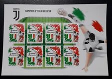 Italia 2019 : Juventus - foglietto di 8 valori nuovo e perfetto