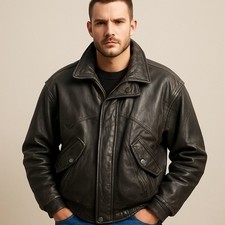 Giubbotto Bomber Pelle Studio