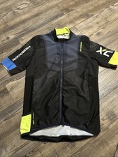 Maglia ciclismo bici manica corta uomo DECATHLON ROCKRIDER nera taglia M/L