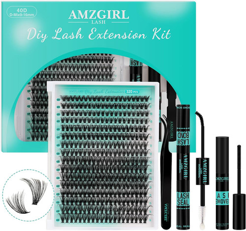 320pcs kit ciglia extension - 320pcs,