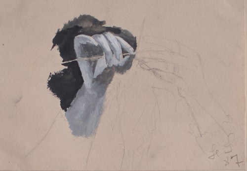 Handstudie handarbeit skizze - handstudie,