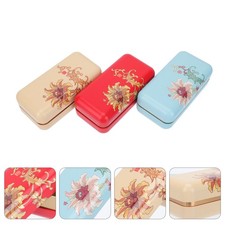 Contenitori di tè da tè decorativi 3pcs decorativi contenitori da tè resistenti