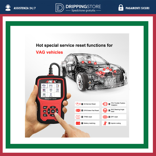 Scanner obd2 professionale - scanner,