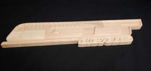Bicycles insegna legno - gt,