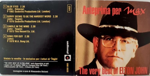 Elton john cd single - 3",
