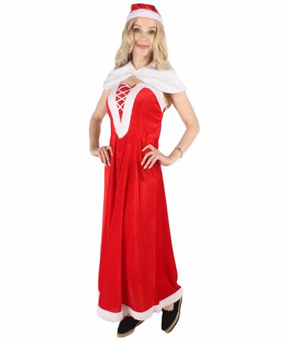 Costume miss babbo natale - miss,