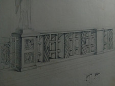Beautiful drawing 1940s