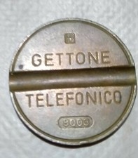Gettone telefonico con - telefonico,