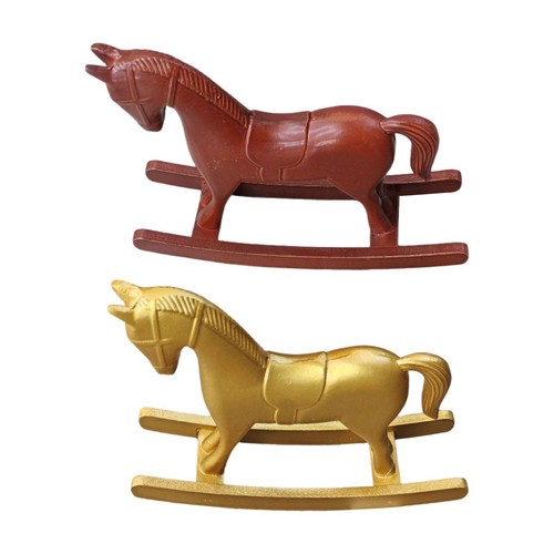 Statua cavallo dondolo - statua,
