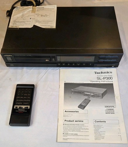 Lettore compact disc technics - disc,