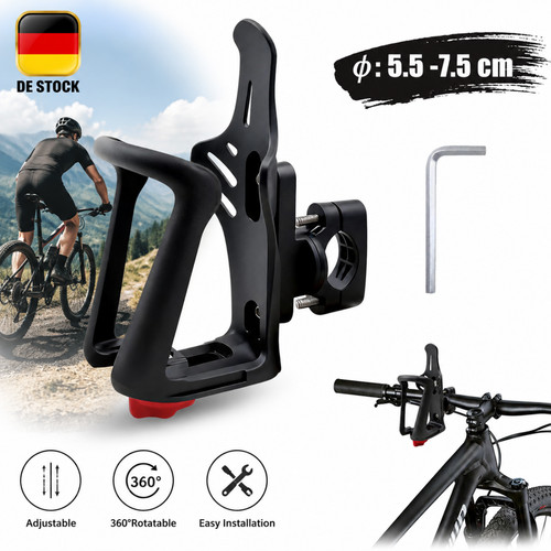 Portabottiglie bici regolabile