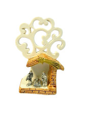 Presepe in Capanna con Albero