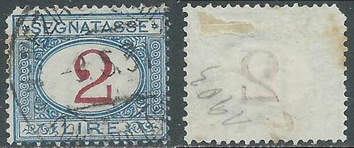 1903 regno segnatasse usato - segnatasse, 2