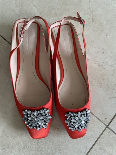 Zara bejewelled satin - satin, piatto