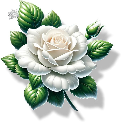 Adesivi vinile fiori rose - adesivi,