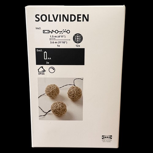 Ikea solvinden luce stringa - luce,