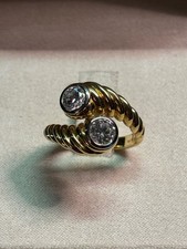 Anello Brillanti Ct. 1.00 - Oro Giallo 18k