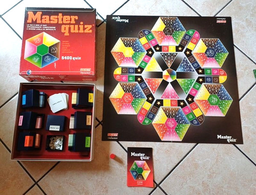 Master quiz gioco - in, scatola