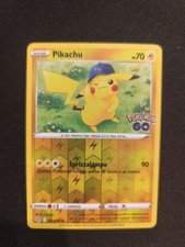 Carta Pokémon PSA PIKACHU PROMO # 028/078 Holo Reverse Set POKEMON GO ITA 2019 V