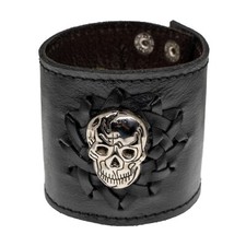 Bracciale In Vera Pelle Con