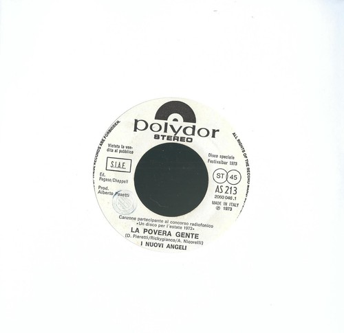 Giri nuovi angeli - , i