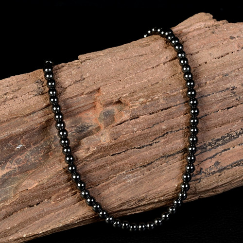Collier perle ematite - collier,