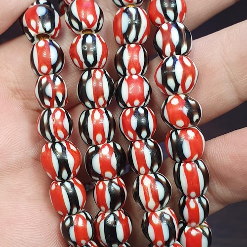 Collana perle vetro - di,