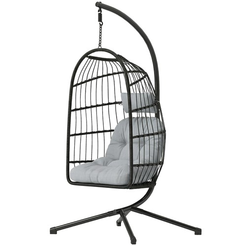 Outsunny sedia uovo altalena - outsunny,