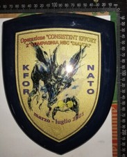 CREST 2^ COMPAGNIA NBC DIAVOLI OPERAZIONE CONSISTENT EFFORT KFOR NATO RARITÀ!!!